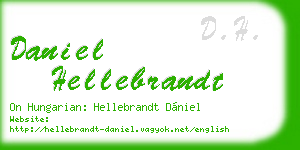 daniel hellebrandt business card