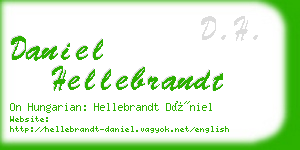 daniel hellebrandt business card